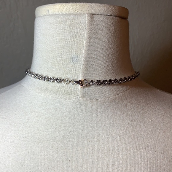 Ross & Simons Sterling Silver Graduated Rope Chain - Picture 7 of 17